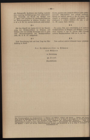 Verordnungsblatt des Reichsprotektors in Böhmen und Mähren: = Věstník nařízení Reichsprotektora in Böhmen und Mähren 19391111 Seite: 2