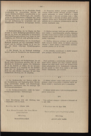 Verordnungsblatt des Reichsprotektors in Böhmen und Mähren: = Věstník nařízení Reichsprotektora in Böhmen und Mähren 19391220 Seite: 5