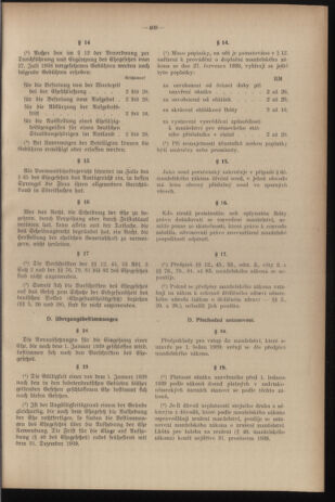 Verordnungsblatt des Reichsprotektors in Böhmen und Mähren: = Věstník nařízení Reichsprotektora in Böhmen und Mähren 19391229 Seite: 33