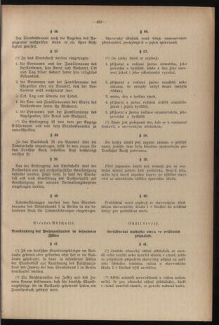 Verordnungsblatt des Reichsprotektors in Böhmen und Mähren: = Věstník nařízení Reichsprotektora in Böhmen und Mähren 19391229 Seite: 47