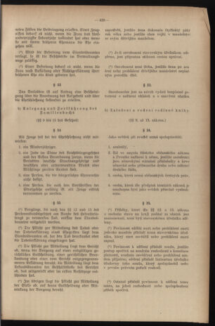 Verordnungsblatt des Reichsprotektors in Böhmen und Mähren: = Věstník nařízení Reichsprotektora in Böhmen und Mähren 19391229 Seite: 63