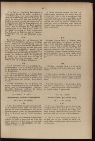 Verordnungsblatt des Reichsprotektors in Böhmen und Mähren: = Věstník nařízení Reichsprotektora in Böhmen und Mähren 19391229 Seite: 81