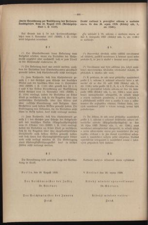 Verordnungsblatt des Reichsprotektors in Böhmen und Mähren: = Věstník nařízení Reichsprotektora in Böhmen und Mähren 19391229 Seite: 90