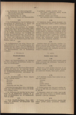 Verordnungsblatt des Reichsprotektors in Böhmen und Mähren: = Věstník nařízení Reichsprotektora in Böhmen und Mähren 19391230 Seite: 21