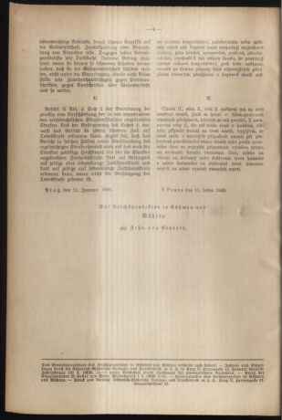 Verordnungsblatt des Reichsprotektors in Böhmen und Mähren: = Věstník nařízení Reichsprotektora in Böhmen und Mähren 19400115 Seite: 2