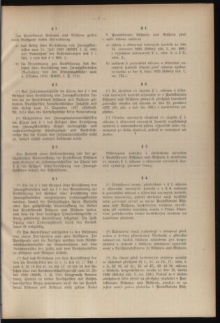 Verordnungsblatt des Reichsprotektors in Böhmen und Mähren: = Věstník nařízení Reichsprotektora in Böhmen und Mähren 19400126 Seite: 3