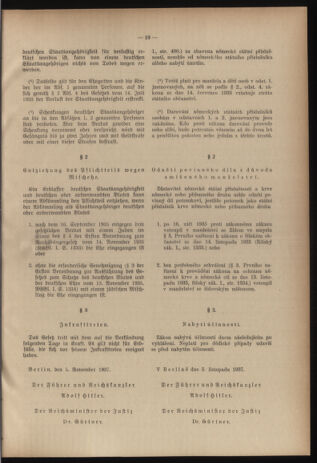 Verordnungsblatt des Reichsprotektors in Böhmen und Mähren: = Věstník nařízení Reichsprotektora in Böhmen und Mähren 19400201 Seite: 5