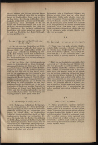 Verordnungsblatt des Reichsprotektors in Böhmen und Mähren: = Věstník nařízení Reichsprotektora in Böhmen und Mähren 19400210 Seite: 13