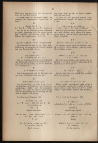 Verordnungsblatt des Reichsprotektors in Böhmen und Mähren: = Věstník nařízení Reichsprotektora in Böhmen und Mähren 19400210 Seite: 2