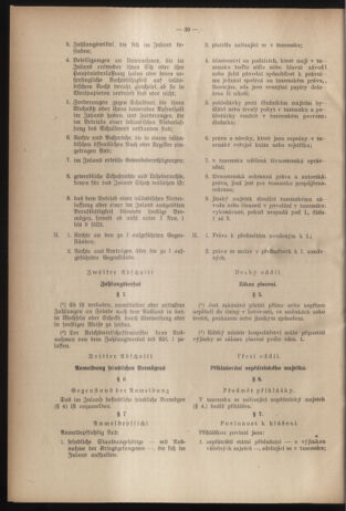 Verordnungsblatt des Reichsprotektors in Böhmen und Mähren: = Věstník nařízení Reichsprotektora in Böhmen und Mähren 19400210 Seite: 6