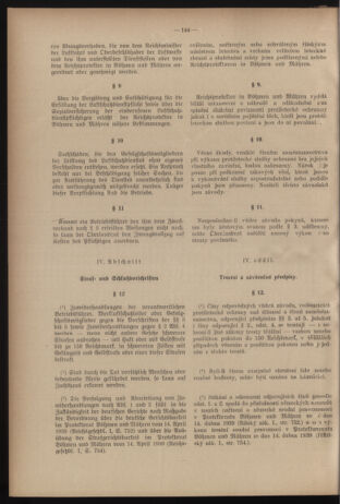 Verordnungsblatt des Reichsprotektors in Böhmen und Mähren: = Věstník nařízení Reichsprotektora in Böhmen und Mähren 19400410 Seite: 14