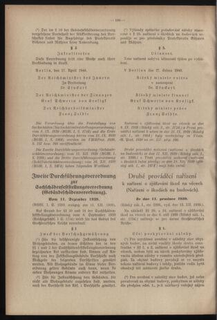 Verordnungsblatt des Reichsprotektors in Böhmen und Mähren: = Věstník nařízení Reichsprotektora in Böhmen und Mähren 19400518 Seite: 4