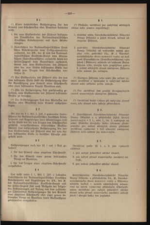 Verordnungsblatt des Reichsprotektors in Böhmen und Mähren: = Věstník nařízení Reichsprotektora in Böhmen und Mähren 19400601 Seite: 5