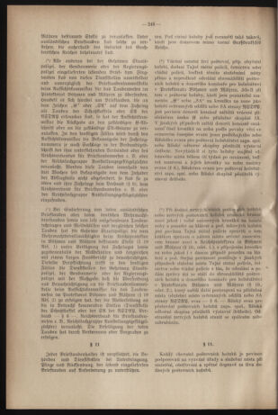 Verordnungsblatt des Reichsprotektors in Böhmen und Mähren: = Věstník nařízení Reichsprotektora in Böhmen und Mähren 19400624 Seite: 10