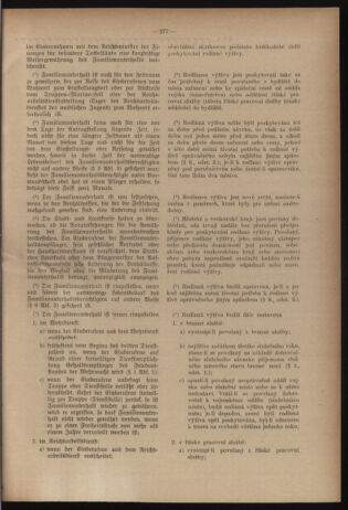 Verordnungsblatt des Reichsprotektors in Böhmen und Mähren: = Věstník nařízení Reichsprotektora in Böhmen und Mähren 19400717 Seite: 5