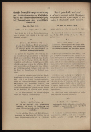 Verordnungsblatt des Reichsprotektors in Böhmen und Mähren: = Věstník nařízení Reichsprotektora in Böhmen und Mähren 19400720 Seite: 2