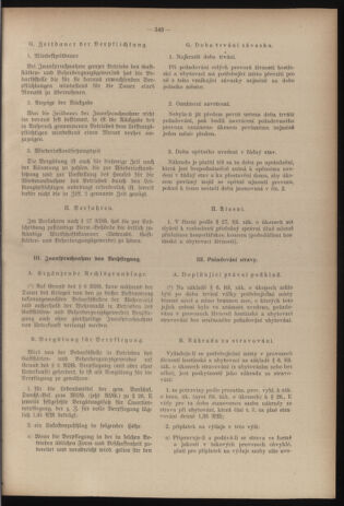 Verordnungsblatt des Reichsprotektors in Böhmen und Mähren: = Věstník nařízení Reichsprotektora in Böhmen und Mähren 19400812 Seite: 19