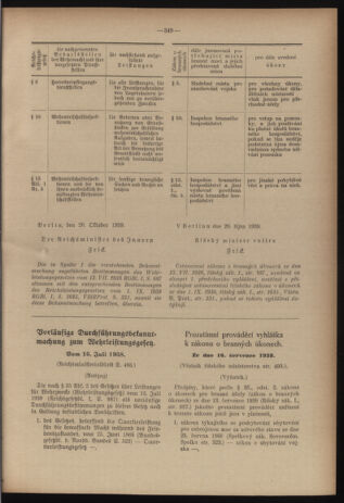 Verordnungsblatt des Reichsprotektors in Böhmen und Mähren: = Věstník nařízení Reichsprotektora in Böhmen und Mähren 19400812 Seite: 25