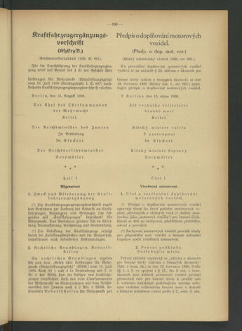 Verordnungsblatt des Reichsprotektors in Böhmen und Mähren: = Věstník nařízení Reichsprotektora in Böhmen und Mähren 19400824 Seite: 31