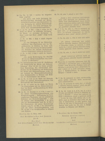 Verordnungsblatt des Reichsprotektors in Böhmen und Mähren: = Věstník nařízení Reichsprotektora in Böhmen und Mähren 19400824 Seite: 4