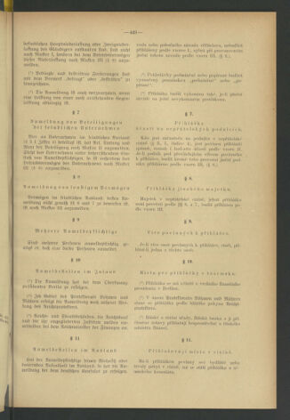 Verordnungsblatt des Reichsprotektors in Böhmen und Mähren: = Věstník nařízení Reichsprotektora in Böhmen und Mähren 19400921 Seite: 23