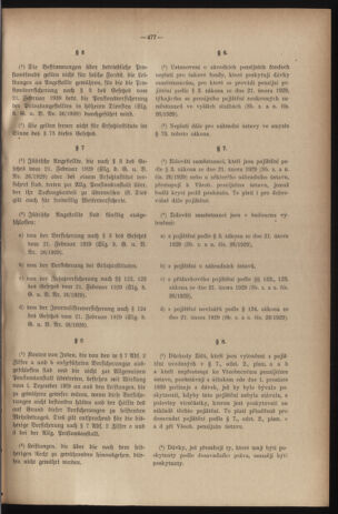 Verordnungsblatt des Reichsprotektors in Böhmen und Mähren: = Věstník nařízení Reichsprotektora in Böhmen und Mähren 19400925 Seite: 5