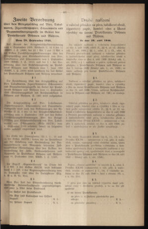 Verordnungsblatt des Reichsprotektors in Böhmen und Mähren: = Věstník nařízení Reichsprotektora in Böhmen und Mähren 19400930 Seite: 7