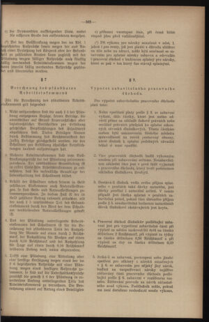 Verordnungsblatt des Reichsprotektors in Böhmen und Mähren: = Věstník nařízení Reichsprotektora in Böhmen und Mähren 19401122 Seite: 11