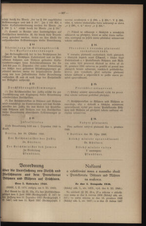 Verordnungsblatt des Reichsprotektors in Böhmen und Mähren: = Věstník nařízení Reichsprotektora in Böhmen und Mähren 19401122 Seite: 15