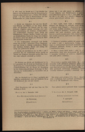 Verordnungsblatt des Reichsprotektors in Böhmen und Mähren: = Věstník nařízení Reichsprotektora in Böhmen und Mähren 19401122 Seite: 16