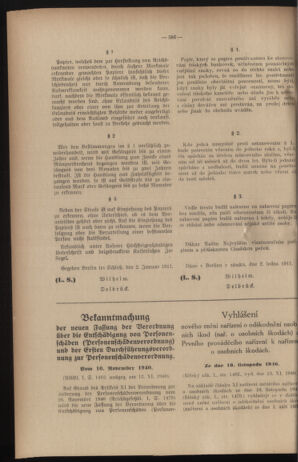 Verordnungsblatt des Reichsprotektors in Böhmen und Mähren: = Věstník nařízení Reichsprotektora in Böhmen und Mähren 19401206 Seite: 4