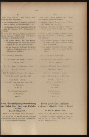 Verordnungsblatt des Reichsprotektors in Böhmen und Mähren: = Věstník nařízení Reichsprotektora in Böhmen und Mähren 19401228 Seite: 5