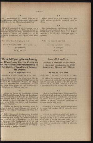 Verordnungsblatt des Reichsprotektors in Böhmen und Mähren: = Věstník nařízení Reichsprotektora in Böhmen und Mähren 19401230 Seite: 3