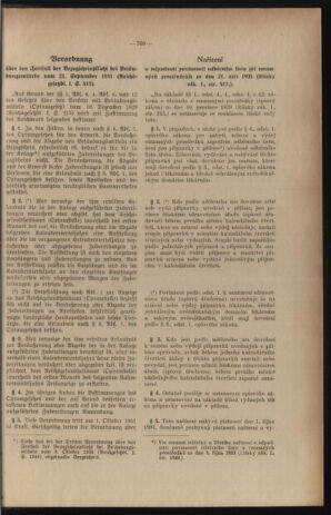 Verordnungsblatt des Reichsprotektors in Böhmen und Mähren: = Věstník nařízení Reichsprotektora in Böhmen und Mähren 19401230 Seite: 39