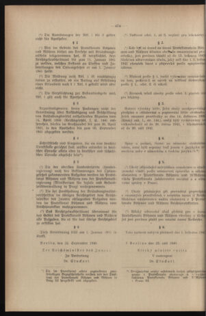 Verordnungsblatt des Reichsprotektors in Böhmen und Mähren: = Věstník nařízení Reichsprotektora in Böhmen und Mähren 19401230 Seite: 4