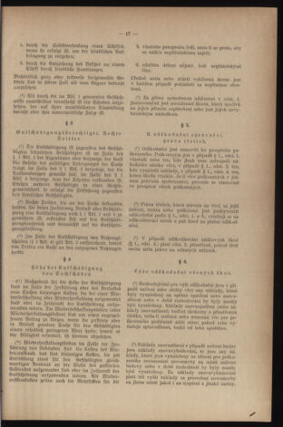 Verordnungsblatt des Reichsprotektors in Böhmen und Mähren: = Věstník nařízení Reichsprotektora in Böhmen und Mähren 19410124 Seite: 3