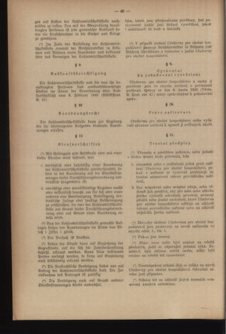 Verordnungsblatt des Reichsprotektors in Böhmen und Mähren: = Věstník nařízení Reichsprotektora in Böhmen und Mähren 19410204 Seite: 10