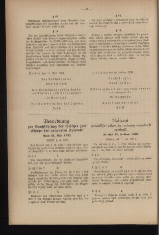 Verordnungsblatt des Reichsprotektors in Böhmen und Mähren: = Věstník nařízení Reichsprotektora in Böhmen und Mähren 19410204 Seite: 4