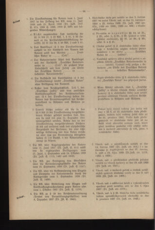 Verordnungsblatt des Reichsprotektors in Böhmen und Mähren: = Věstník nařízení Reichsprotektora in Böhmen und Mähren 19410222 Seite: 2