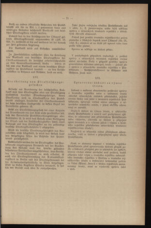 Verordnungsblatt des Reichsprotektors in Böhmen und Mähren: = Věstník nařízení Reichsprotektora in Böhmen und Mähren 19410222 Seite: 9