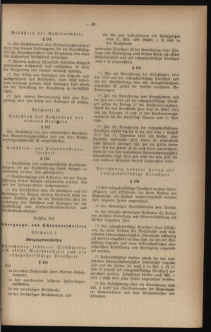 Verordnungsblatt des Reichsprotektors in Böhmen und Mähren: = Věstník nařízení Reichsprotektora in Böhmen und Mähren 19410314 Seite: 105