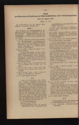 Verordnungsblatt des Reichsprotektors in Böhmen und Mähren: = Věstník nařízení Reichsprotektora in Böhmen und Mähren 19410314 Seite: 130