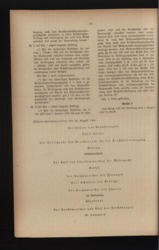 Verordnungsblatt des Reichsprotektors in Böhmen und Mähren: = Věstník nařízení Reichsprotektora in Böhmen und Mähren 19410314 Seite: 134