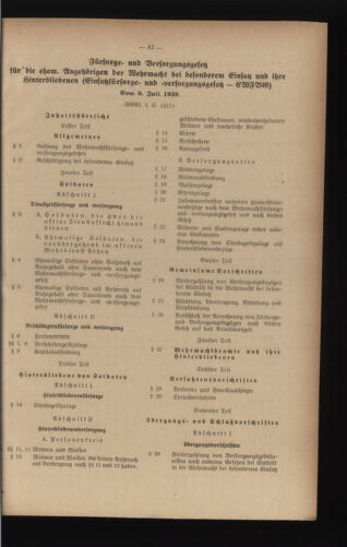 Verordnungsblatt des Reichsprotektors in Böhmen und Mähren: = Věstník nařízení Reichsprotektora in Böhmen und Mähren 19410314 Seite: 139