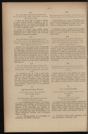 Verordnungsblatt des Reichsprotektors in Böhmen und Mähren: = Věstník nařízení Reichsprotektora in Böhmen und Mähren 19410314 Seite: 14