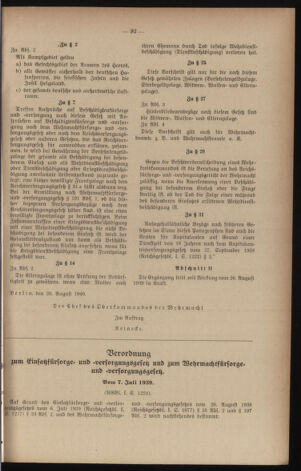 Verordnungsblatt des Reichsprotektors in Böhmen und Mähren: = Věstník nařízení Reichsprotektora in Böhmen und Mähren 19410314 Seite: 149