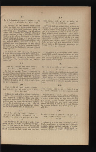 Verordnungsblatt des Reichsprotektors in Böhmen und Mähren: = Věstník nařízení Reichsprotektora in Böhmen und Mähren 19410314 Seite: 15