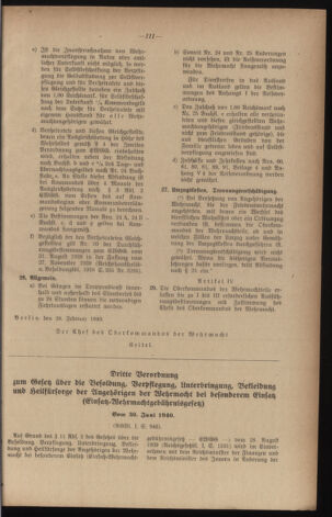 Verordnungsblatt des Reichsprotektors in Böhmen und Mähren: = Věstník nařízení Reichsprotektora in Böhmen und Mähren 19410314 Seite: 167