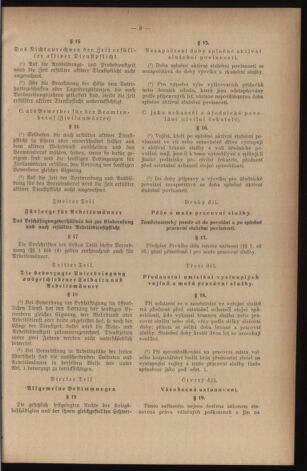 Verordnungsblatt des Reichsprotektors in Böhmen und Mähren: = Věstník nařízení Reichsprotektora in Böhmen und Mähren 19410314 Seite: 17