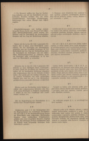 Verordnungsblatt des Reichsprotektors in Böhmen und Mähren: = Věstník nařízení Reichsprotektora in Böhmen und Mähren 19410314 Seite: 48